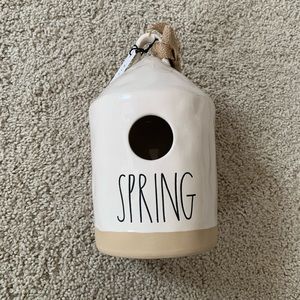 Rae Dunn Birdhouse